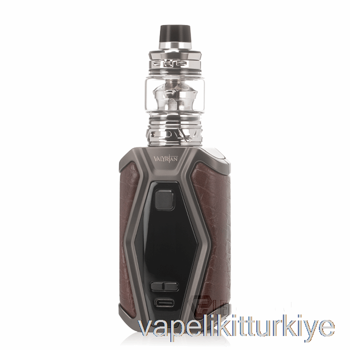 Elektronik Sigara Kalemi Vape Mate Uwell Valyrian 3 200w Başlangıç ​​kiti Amaretto Kahverengi